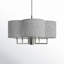 Lustre tambour 6 lumières à abat-jour Vino-1096411451-1141921531