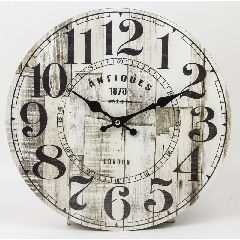 Shaylee Wood Wall Clock