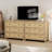 Mangu 3-Dresser for Bedroom - Natural Rattan Style Storage for Nursery-602747952