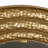 Schmeling Metal Textured Gold Wall Mirror with Grooves