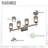 4-Light Dimmable LED Brushed Nickel Vanity Light