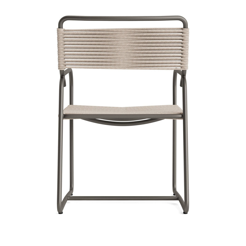 Walter Lamb Outdoor Armchair, Mica/Pebble