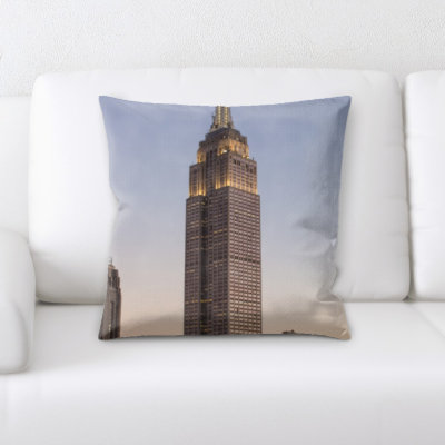 Prater New York City Shots Throw Pillow
