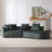 Chumenti Boneless Modern Oversized Sectional Sofa-108844355-108844351