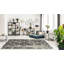 Tapis gris à motif géométrique Napoli-1793673820