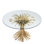 Bonheur Round Glass Dining Table