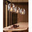 Luminaire suspendu pour îlot de cuisine 2 pièces moderne
