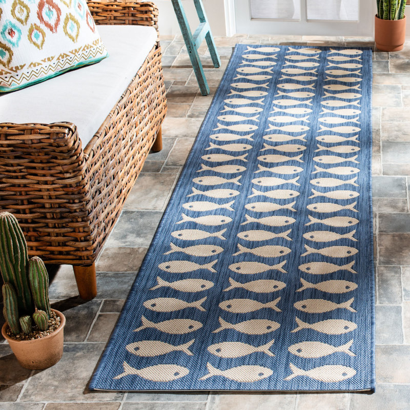 Tapis intérieur / extérieur Langley, Tapis de couloir 2 pi 3 po x 10 pi