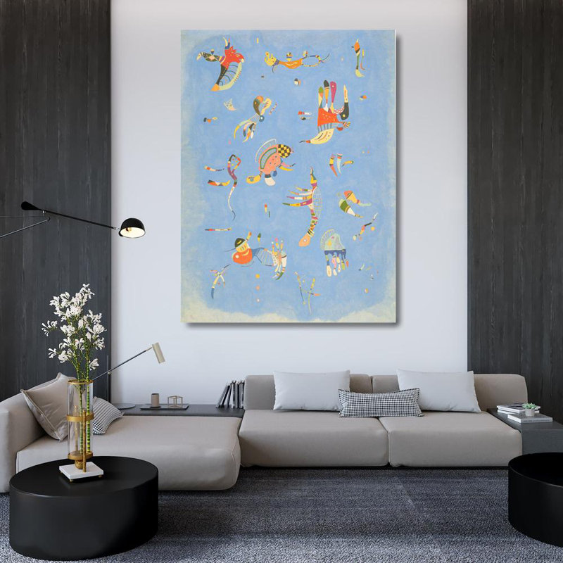 Bleu de Ciel, 48" H x 35" W