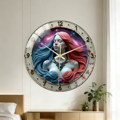 Horloge murale cosmique 16 po