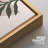 Mid Century Modern Boho Geometric Mandala Pattern Forest Plant - 3 Piece Floater Frame Graphic Art Set on Canvas-73721040-73721041