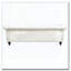 Canapé Chesterfield à accoudoirs roulés 3 places 84,65 po-1116350428