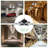 Lahja Circle Low Bay Ceiling Light