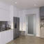 Dalle de porte en bois manufacturé et en verre massif Avon 207-95279292-95279296
