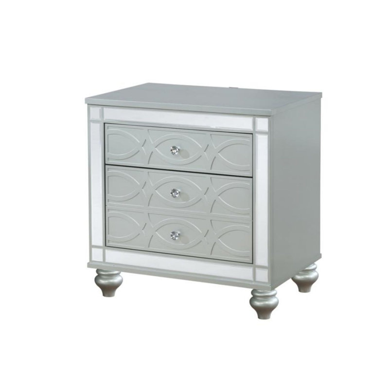Table de chevet 2 tiroirs Kivin