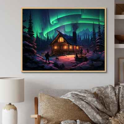 «Canadian Boreal Ballet 2 - Northern Lights», art mural