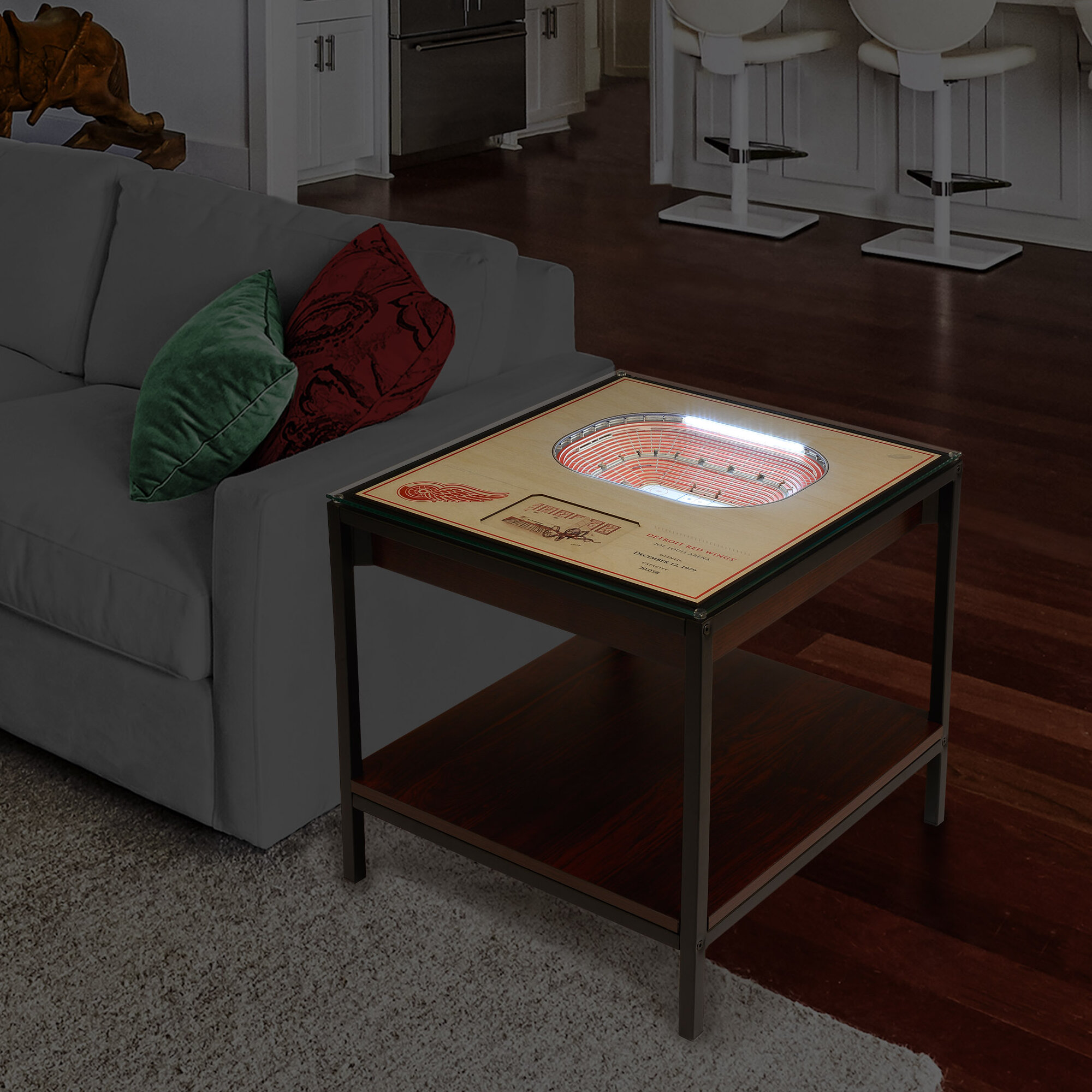 Lighted end deals tables