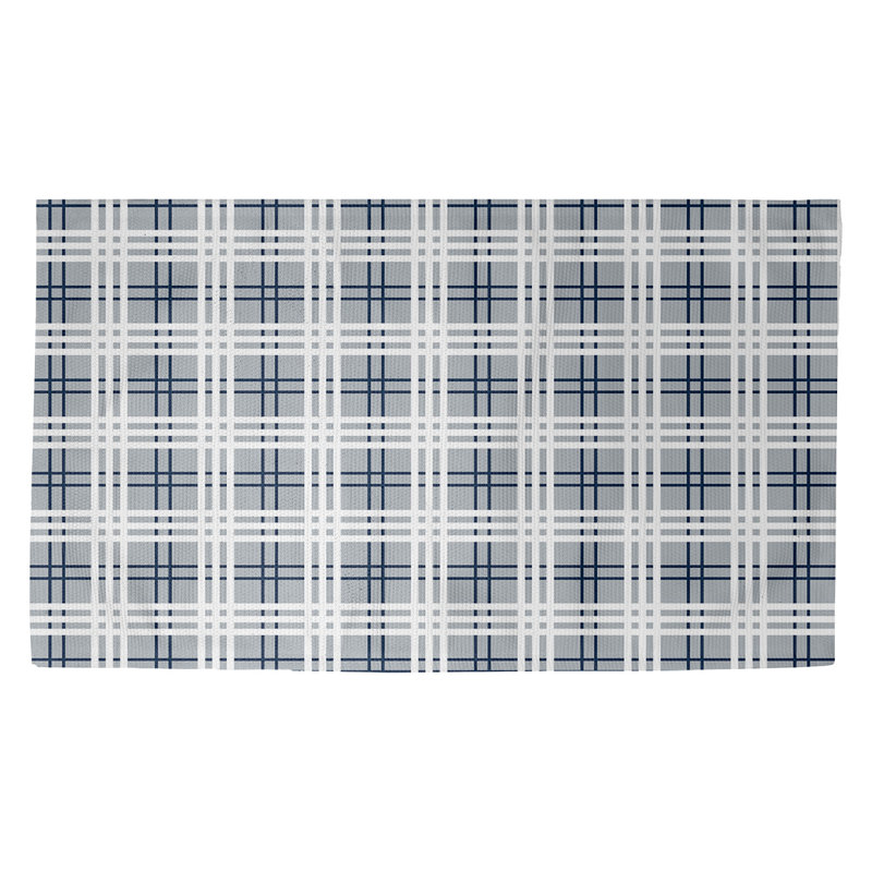Plaid Indoor Rug, Rectangle 2' x 3'