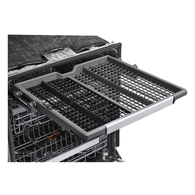 Powersteam Stainless Steel Dishwasher, Transitional Design