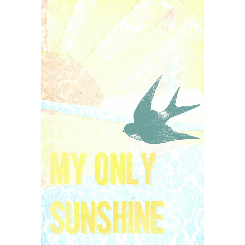 My Only Sunshine II by Studio W - Wrapped Canvas Print, 46cm H x 30cm W