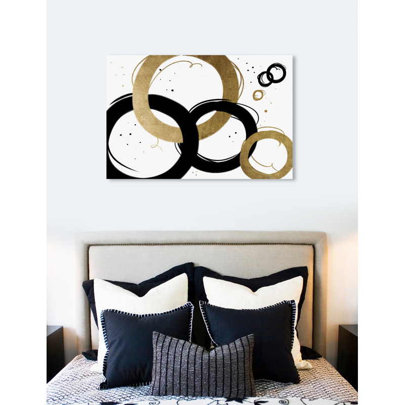 «Infinite Circles», impression sur toile tendue, H 10 po x l 15 po x P 1,5 po