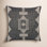 Cinar 22" x 22" Embroidered Cotton Pillow Cover