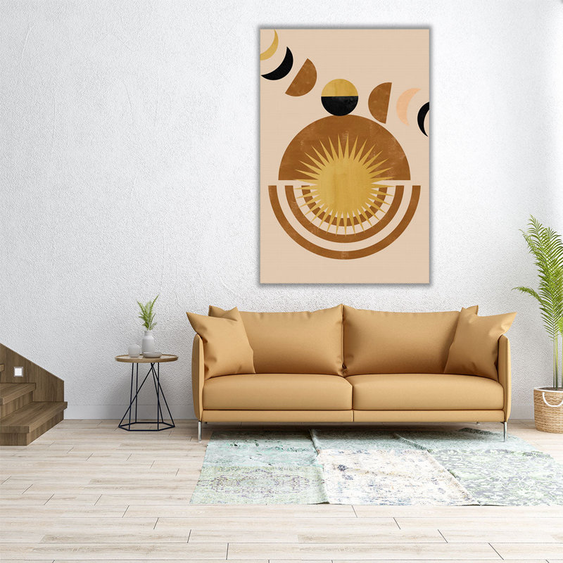 Morganite Sunrise - reproduction d'art sur toile, H 48 po x l 32 po