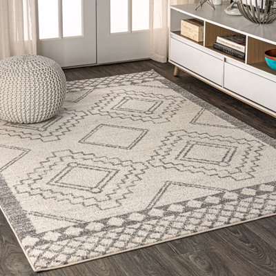Amir Moroccan Beni Souk Cream/Gray Rug