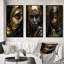 «Gorgeous Boho Chic Woman Vintage Gold Glam» - 3 pièces-47404991-47404987