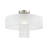 Haney Linen Blend Semi Flush Mount-1297012556-1297012545