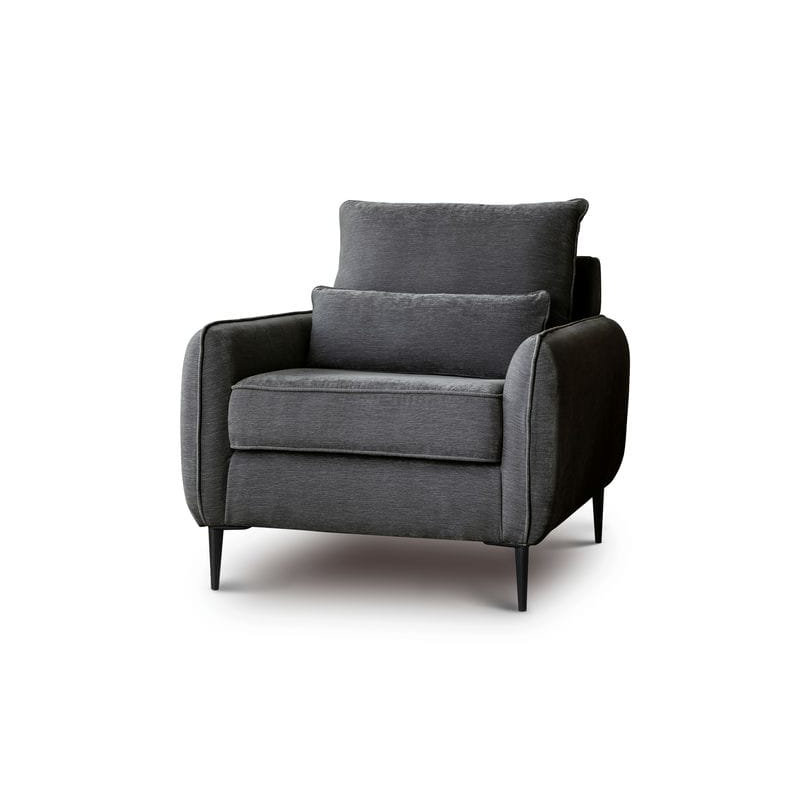 Ahyaan Upholstered Armchair, Navy