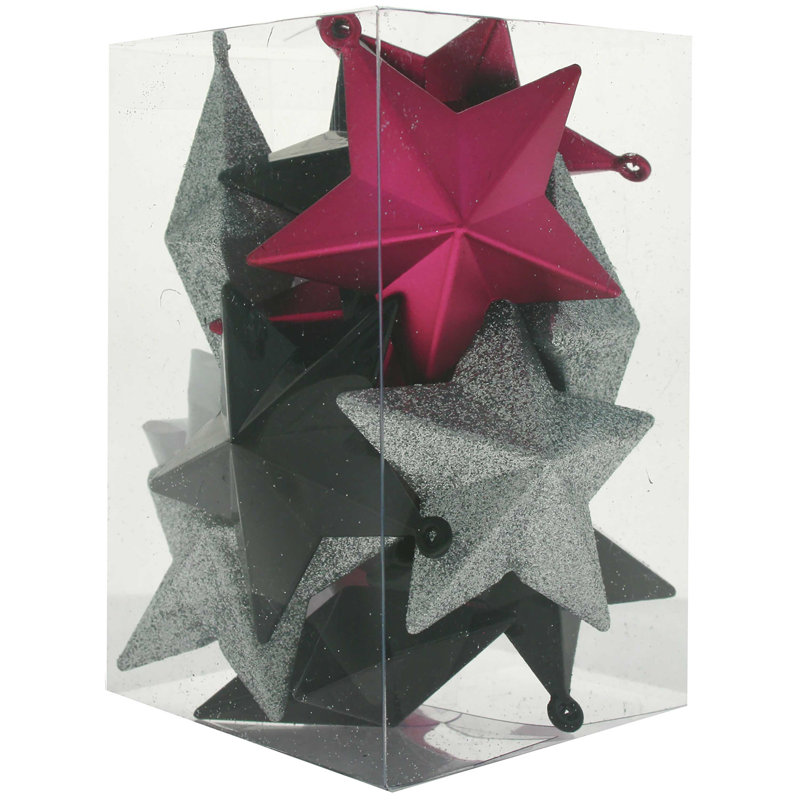 21.39cm, Hot Pink/Silver/Black