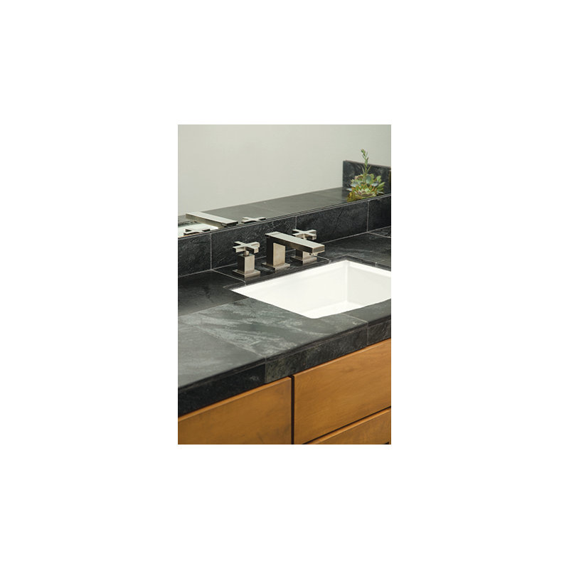 Skylar Widespread Bathroom Faucet with Drain Assembly, Polished Chrome
