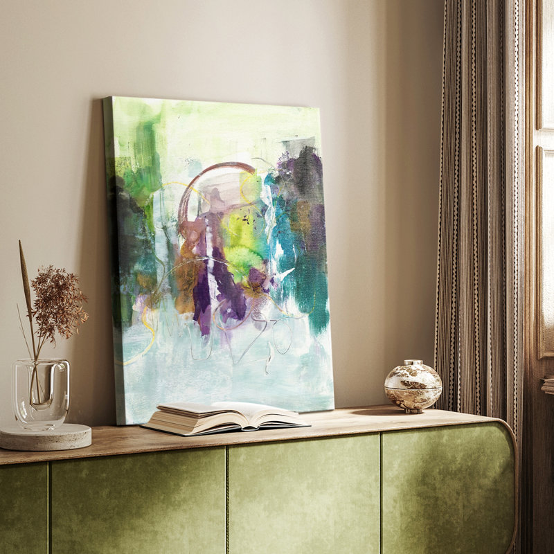 «Moving On I» - galerie sur mesure Cavas, H 12 po x l 8 po