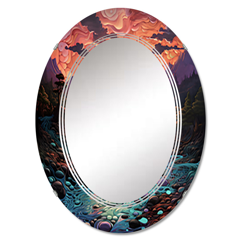 Miroir mural sans cadre Hatherley, 36 po x 24 po