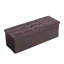 Banc de rangement en cuir Guedira-244651400