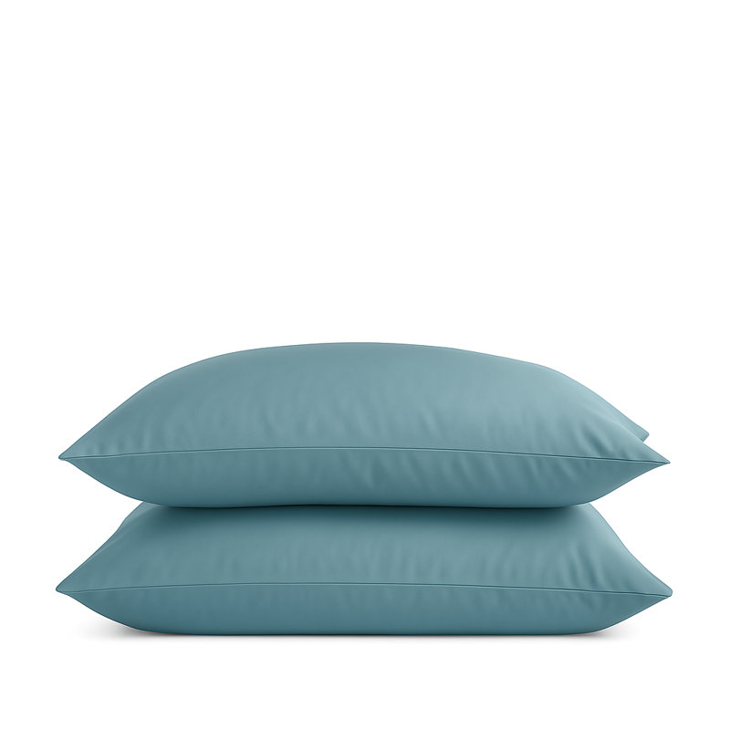 Luxury 1000 Thread Count Sateen Pillowcases, Duck Egg
