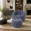 Fauteuil à billes avec repose-pieds-393004109