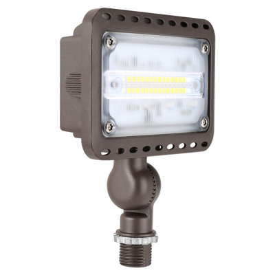 Kahlel Dark Bronze Metal Flood Light