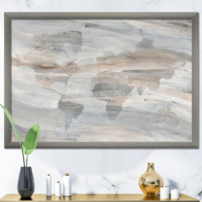 " Misty World Map "