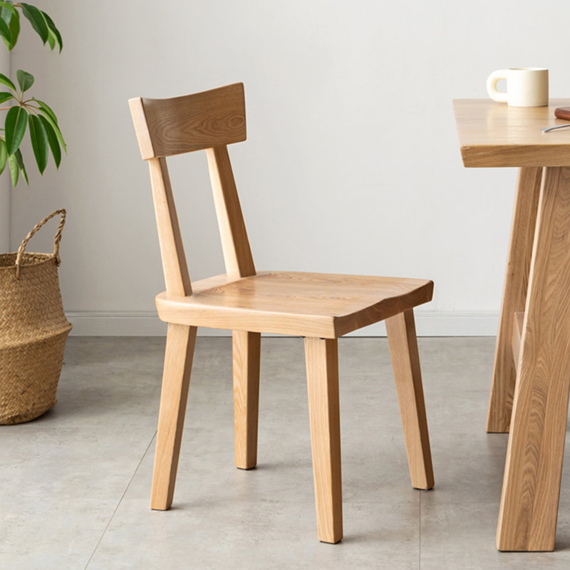 Chaise en bois massif Minimalist