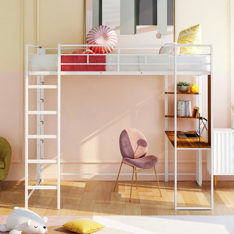 Lit pour enfants Aahyan, Complète, Blanc