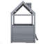Structure de lit simple en bois-1519035863