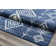 Bodrum Tribal Native Blues Area Rug