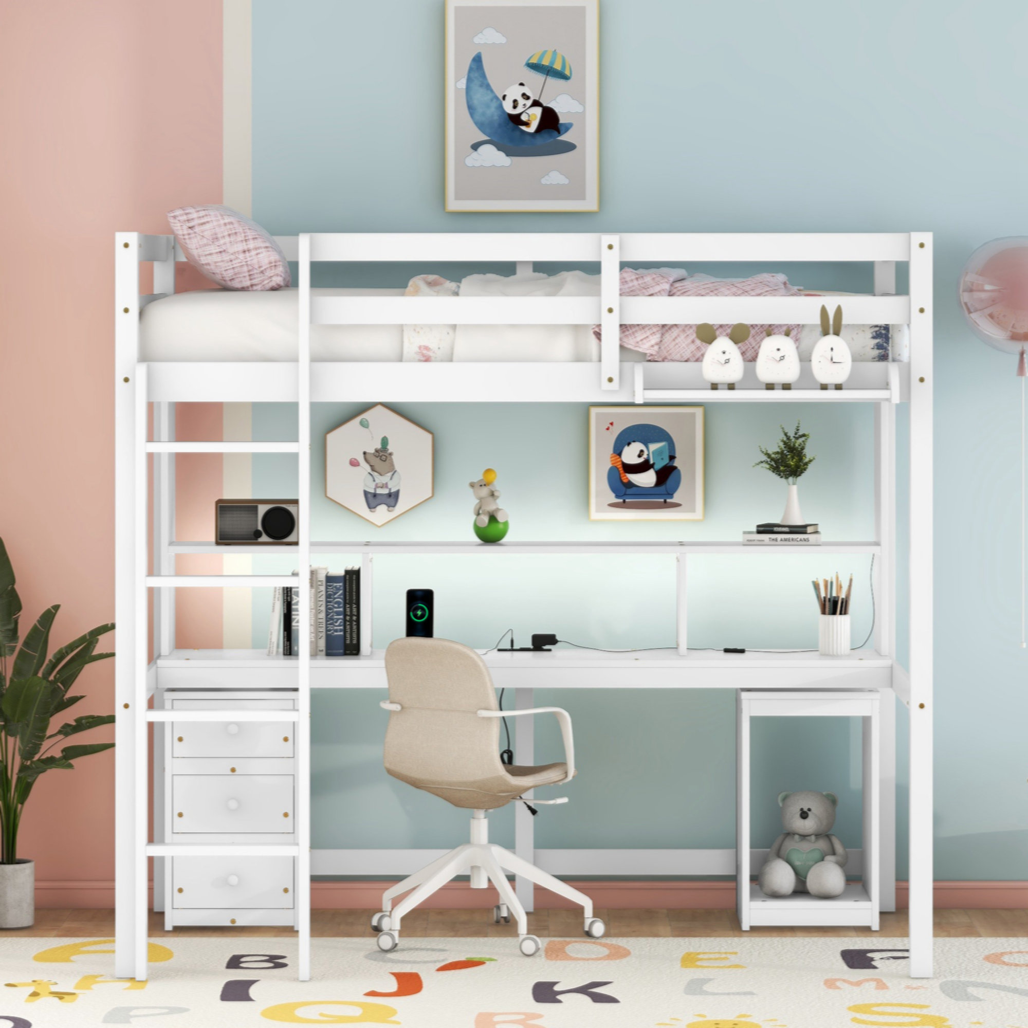 Harriet Bee Hamaker Kids Loft Bed - Wayfair Canada