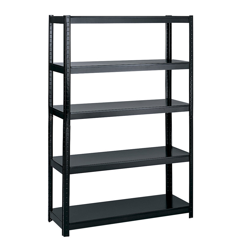 Boltless Steel 5 Shelf Shelving Unit, 72" H x 36" W x 24" D