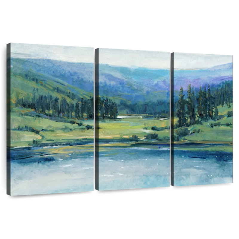 Alvord Mountain Lake I, 42" H x 65" W