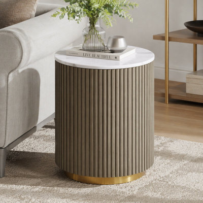 Table de bout Sennewald Greige