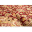Tapis de bois one-of-kind-noué la 2010 tabrizs rouge/ivoire 6 pi 3 po x 9 pi laine de 3 po Deidra