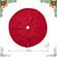 Red Knit Tree Skirt